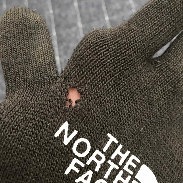 THE NORTH FACE(ザノースフェイス)のノースフェイス　キッズ　手袋　黒 キッズ/ベビー/マタニティのこども用ファッション小物(手袋)の商品写真