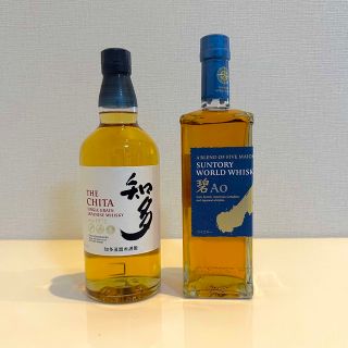 サントリー(サントリー)のサントリー ウイスキー 碧Ao 700ml 1本　知多700ml 1本(ウイスキー)