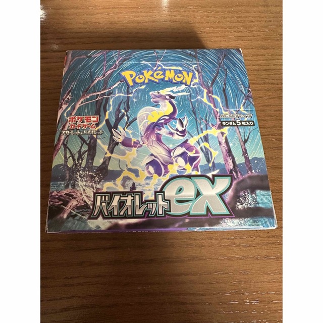 ポケモンカード　バイオレットex 1box