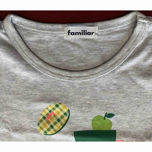 familiar(ファミリア)のfamiliar Tシャツ　120㎝ キッズ/ベビー/マタニティのキッズ服女の子用(90cm~)(Tシャツ/カットソー)の商品写真