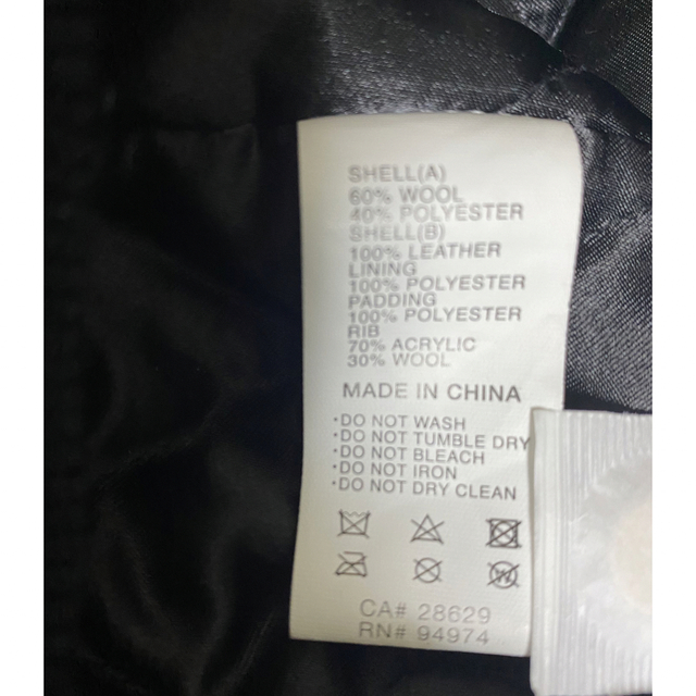 STUSSY(ステューシー)の【激レア商品】STUSSY 40周年スタジャン(NY限定) メンズのジャケット/アウター(スタジャン)の商品写真