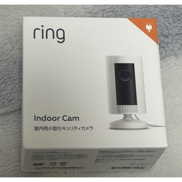 RING(リング)の新品 Amazon Ring Indoor Cam 室内用小型セキュリティカメラ スマホ/家電/カメラのスマホ/家電/カメラ その他(防犯カメラ)の商品写真