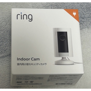 リング(RING)の新品 Amazon Ring Indoor Cam 室内用小型セキュリティカメラ(防犯カメラ)