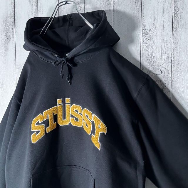 STUSSY - 【極美品 XL】ステューシー 刺繍 パイル アーチロゴ ...