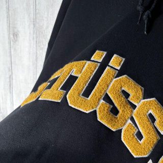 STUSSY - 【極美品 XL】ステューシー 刺繍 パイル アーチロゴ