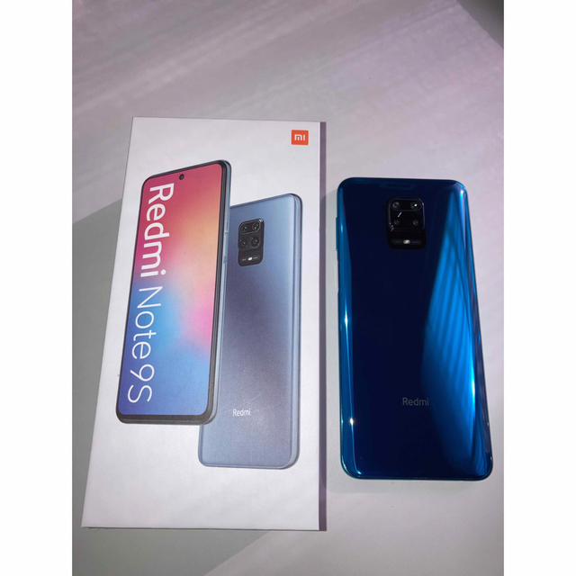 Xiaomi Redmi Note9S 64GB オーロラブルー シャオミー 超安い 6200円