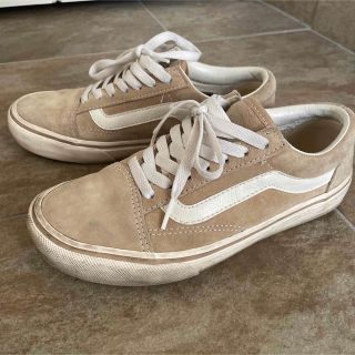 ヴァンズ(VANS)の【vans】ベージュ　スニーカー(スニーカー)