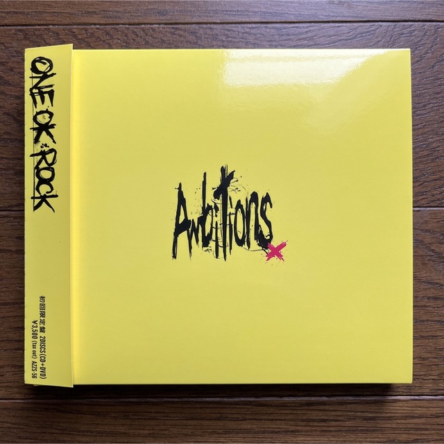 ONE OK ROCK(ワンオクロック)のONE OK ROCK Ambitions DVD付き 帯付き エンタメ/ホビーのCD(ポップス/ロック(邦楽))の商品写真