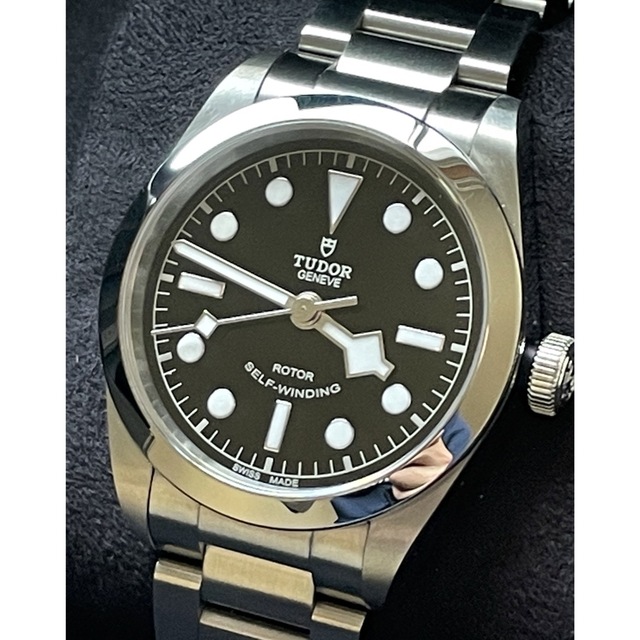 美品】チューダー TUDOR ヘリテージ ブラックベイ36  79500