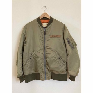 Stussy / MA-1 Flight jacket Crown zipper