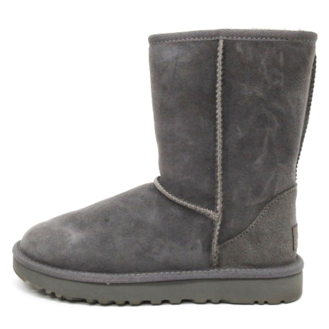 アグ UGG クラシック ショート2 ムートン ブーツ グレー 23cm