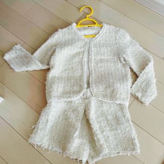 ザラキッズ(ZARA KIDS)のZARAツイードセットアップ♡(ドレス/フォーマル)