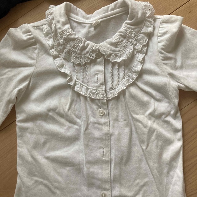 女の子　入園式　110 キッズ/ベビー/マタニティのキッズ服女の子用(90cm~)(ドレス/フォーマル)の商品写真