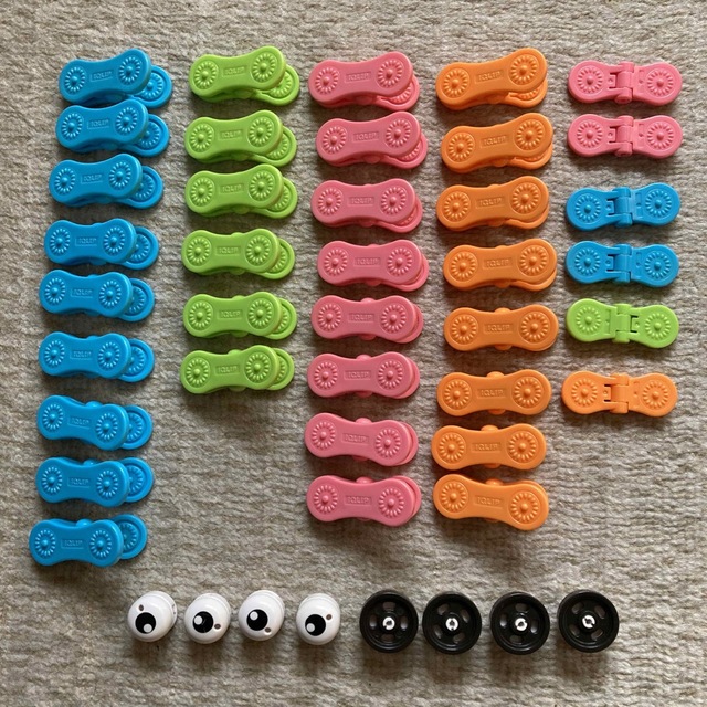 コクヨ(コクヨ)のコクヨ　アイクリップ　45パーツ エンタメ/ホビーのおもちゃ/ぬいぐるみ(その他)の商品写真