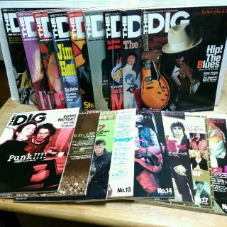 THE DIG　別冊クロスビート　1995年 No.1～1998年 No.17(アート/エンタメ/ホビー)