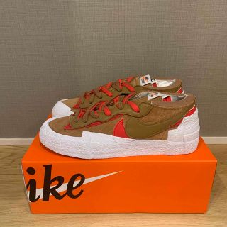 ナイキ(NIKE)のNIKE×SACAIコラボ BLAZER LOW ブレーザーロー(スニーカー)