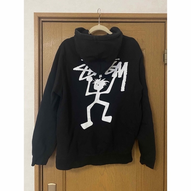 STUSSY(ステューシー)のSTUSSY ステューシー パーカー　ブラック　シャドーマン　 メンズのトップス(パーカー)の商品写真