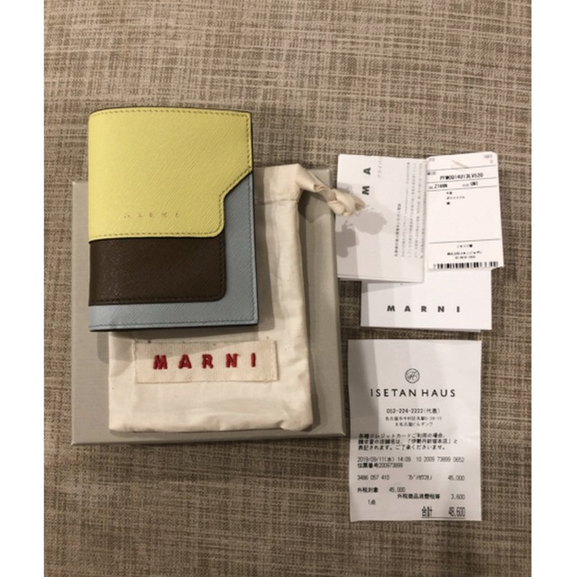 Marni マルニ　二つ折り財布レディース