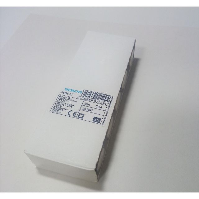 5SB421 50A500VAC シーメンス栓形ヒューズ 5本セット 4