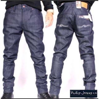 ヌーディジーンズ(Nudie Jeans)のNudie Jeans TAPE TED Org. Dry Grey Embo(デニム/ジーンズ)