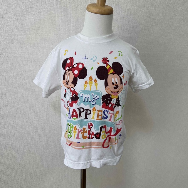 Disney(ディズニー)のディズニー　バースデーシャツ キッズ/ベビー/マタニティのキッズ服男の子用(90cm~)(Tシャツ/カットソー)の商品写真