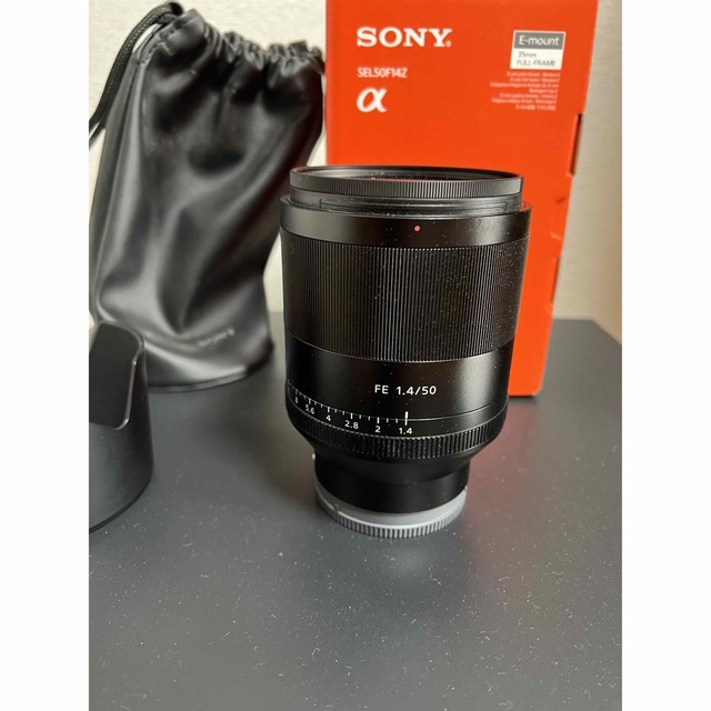 ラッピング不可】 SONY 美品 Zeiss f1.4 FE50mm - レンズ(単焦点