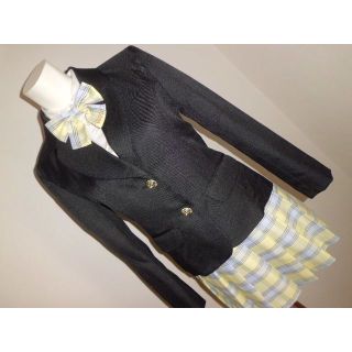 レピピアルマリオ(repipi armario)の美品150細身女の子　レピピアルマリオ プリーツスカート卒服 卒業式セットアップ(ドレス/フォーマル)