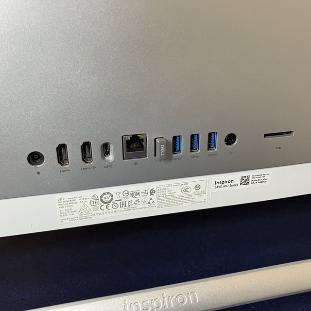贅沢屋の DELL SSD Win10 AIO 5490 Inspiron Dell 第10世代i7