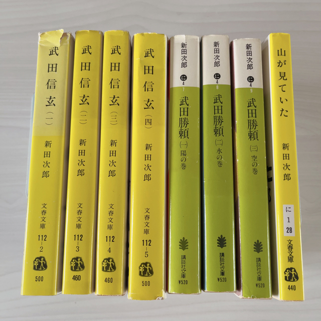 講談社(コウダンシャ)の新田次郎 * シリーズ 8冊set エンタメ/ホビーの本(文学/小説)の商品写真