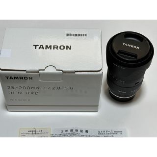 タムロン(TAMRON)の保証残あり／TAMRON 28-200 F2.8-5.6 Di III RXD(レンズ(ズーム))