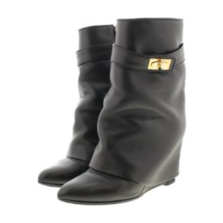 GIVENCHY ジバンシー ブーツ 36(22.5cm位) 黒 【古着】-