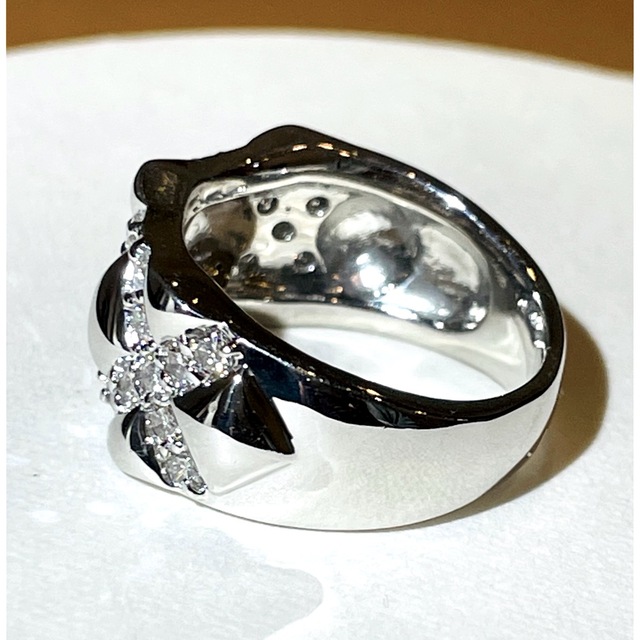 ☆Pt900 ダイヤ0.86ct付きリング☆ レディースのアクセサリー(リング(指輪))の商品写真