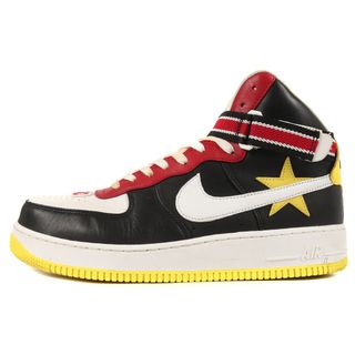 ナイキ(NIKE)のNIKE ナイキ Riccardo Tisci NikeLab AIR FORCE 1 HI / RT (AQ3366-600) 2017年 リカルド・ティッシ ナイキラボ エアフォース 1 ハイ ジムレッド オプティイエロー サイズ：US10.5 28.5cm スニーカー コラボ【メンズ】【中古】(スニーカー)