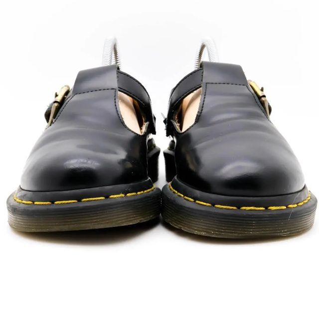 Dr.Martens(ドクターマーチン)の《人気》Dr. MARTENS ブラック 厚底 ポリー Tバー 22.0cm レディースの靴/シューズ(ローファー/革靴)の商品写真