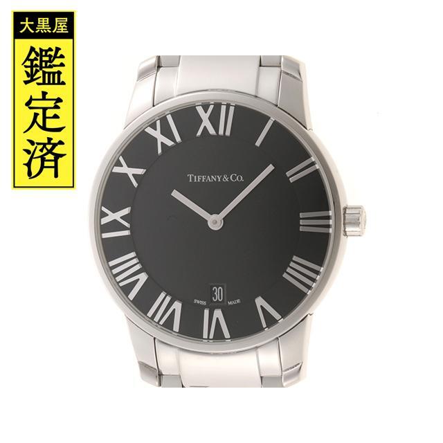 50%OFF & Tiffany Co. 【200】 クオーツ メンズ ブラック 22702386
