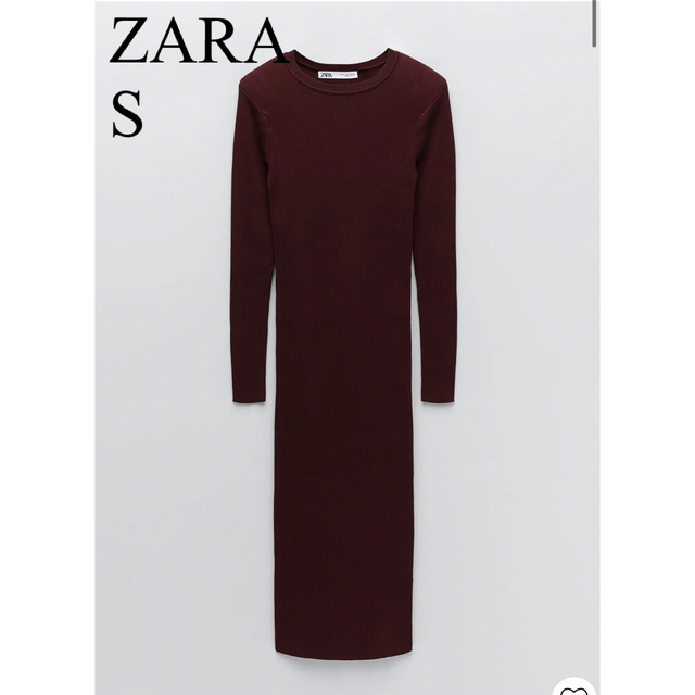 ZARA(ザラ)のショルダーパットワンピース レディースのワンピース(ロングワンピース/マキシワンピース)の商品写真