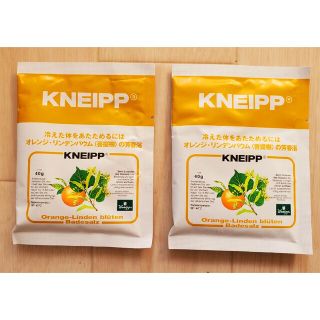 クナイプ(Kneipp)のクナイプ バスソルト オレンジ・リンデンバウム 菩提樹 の香り 40g(入浴剤/バスソルト)