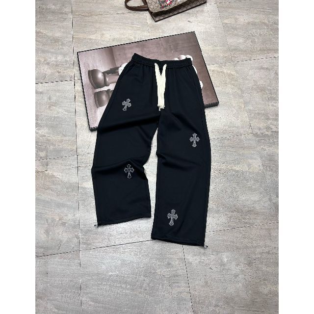 レア?!☆ CHROME HEARTS セメタリークロス プリントスウェットパンツ