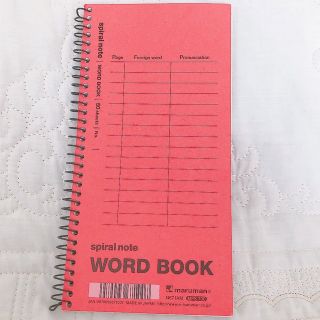 マルマン(Maruman)の【新品】マルマン ⭐️ WORD BOOK(ノート/メモ帳/ふせん)