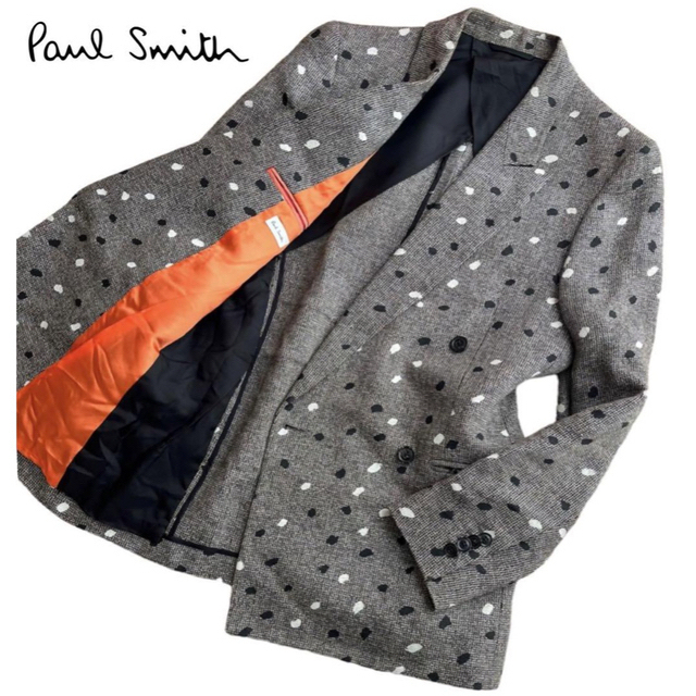 【未使用品】Paul Smith ポールスミス ダウン シャツジャケット ドット