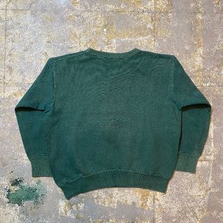 40s50s ヴィンテージスウェット グリーン 前V はめ込みガゼットの通販