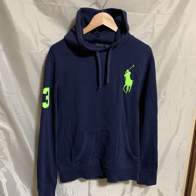 POLO RALPH LAUREN(ポロラルフローレン)のラルフローレンパーカー　Mサイズ　ネイビー メンズのトップス(パーカー)の商品写真