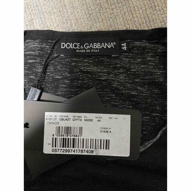 DOLCE&GABBANA(ドルチェアンドガッバーナ)の【タグ付き】DOLCE&GABBANA プリントTシャツ メンズのトップス(Tシャツ/カットソー(半袖/袖なし))の商品写真