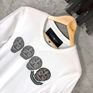 HYDROGEN    Tシャツ　ワッペン　紺