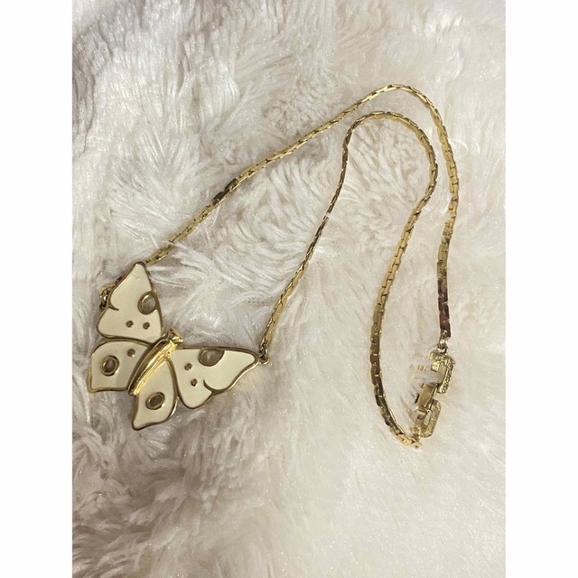 GIVENCHY ジバンシー 蝶々 ネックレス ヴィンテージ 【国内即発送