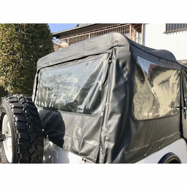 三菱(ミツビシ)の三菱ジープ　純正幌　補修品 自動車/バイクの自動車(車種別パーツ)の商品写真