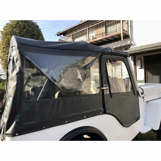 三菱(ミツビシ)の三菱ジープ　純正幌　補修品 自動車/バイクの自動車(車種別パーツ)の商品写真