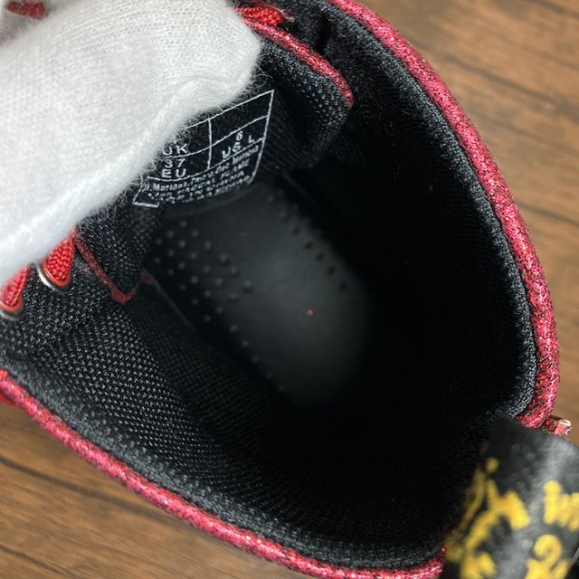Dr.Martens - 希少!美品 Dr.Martens マーチン ラメ ファイヤー 8