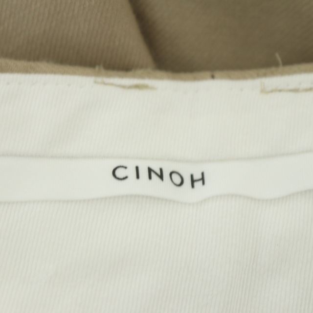 新品 CINOH ハイウエスト ウールトリアセ ワイドパンツ 38