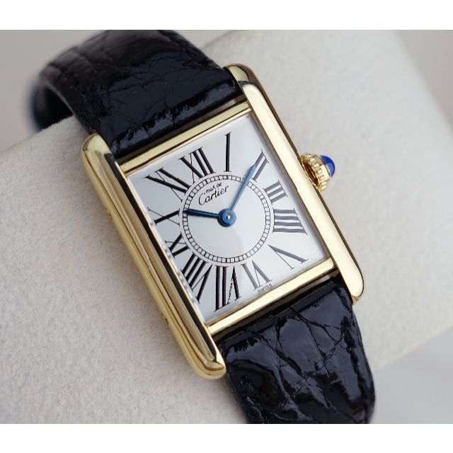 美品 カルティエ マスト タンク オパラン ローマン SM Cartier - 腕時計